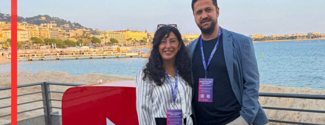 WediaCorp CEO Serhat Ferhat Atasoy and WediaCorp Founder Ms. Funda Şen at MIPCOM